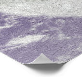 Poster Deux pensées violettes (Coin)