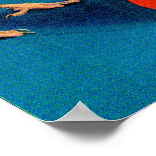 Poster deux perroquets (Coin)