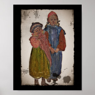 Poster Deux Petites Soeurs 1906