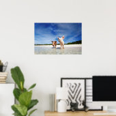Poster Deux petits porcelets (Bureau à domicile)