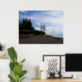 Poster Deux points d'arborescence (Bureau à domicile)