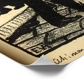 Poster Deux policiers enlèvent un tramp habillé de chiffo (Coin)