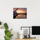 Poster Deux ponts (Bureau à domicile)