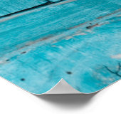 POSTER DEUX PORTES EN BOIS GRIS (Coin)