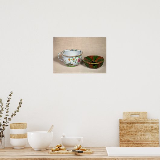 Poster Deux pots de chambre (Cuisine)