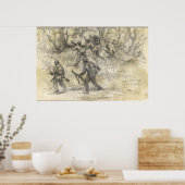 Poster Deux pour le flanc gauche (Cuisine)