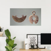 Poster Deux rasoirs, du cimetière Hallstatt (Bureau à domicile)