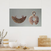 Poster Deux rasoirs, du cimetière Hallstatt (Cuisine)