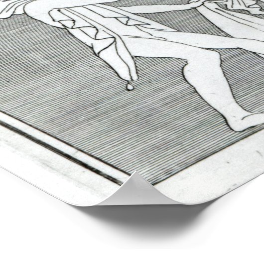 Poster Deux scènes d'un vase étrusque (Coin)