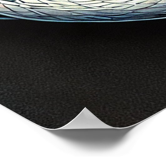 Poster Deux serpents stylisés (Coin)