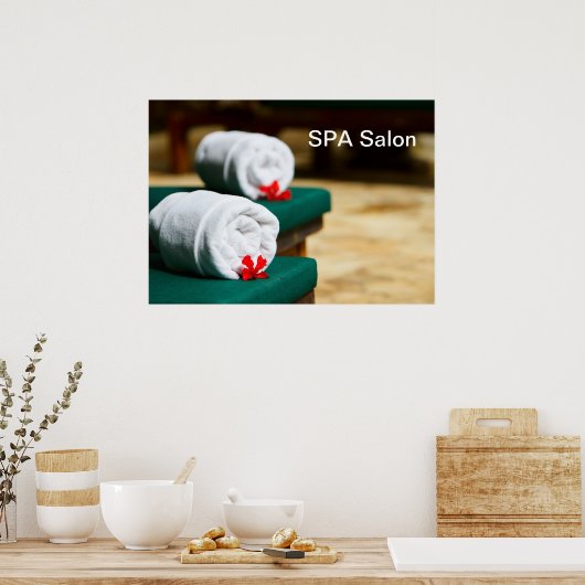 Poster Deux serviettes (Cuisine)