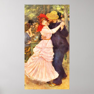 Poster Deux Sisters, On the Terrace Auguste Renoir