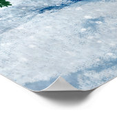 Poster Deux skieurs de fond (Coin)