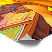 Poster Deux soeurs | Anime Girls (Coin)