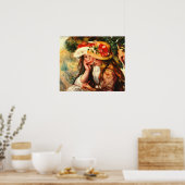 Poster Deux Soeurs - Deux Filles Lire (Cuisine)