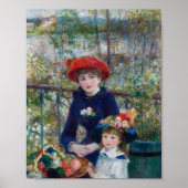 Poster Deux Soeurs (En Terrasse) | Renoir (Devant)