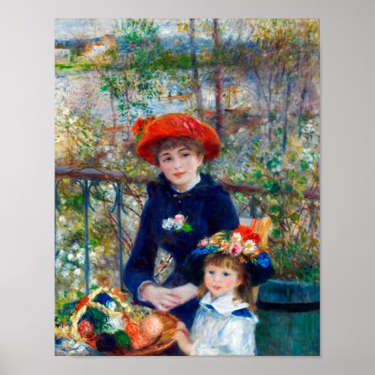 Poster Deux Soeurs, Renoir (Devant)