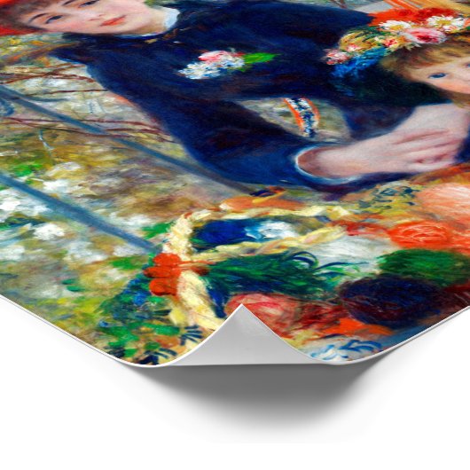 Poster Deux Soeurs, Renoir (Coin)