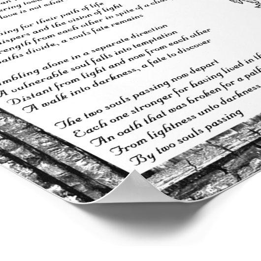 Poster Deux Soul Passant (Coin)