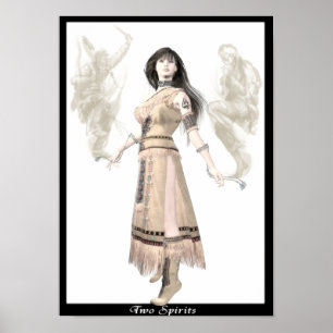 Poster Deux spiritueux