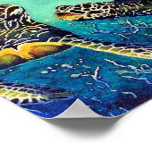 Poster deux tortues (Coin)