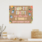 Poster Deux-tti Frutti- 2e Anniversaire sur le thème des (Cuisine)