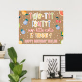 Poster Deux-tti Frutti- 2e Anniversaire sur le thème des (Bureau à domicile)