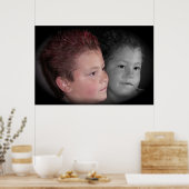 Poster Deux visages (Cuisine)