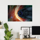 Poster Deux Voyageurs Spacecraft Explorer L'Espace Turbul (Bureau à domicile)