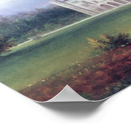 Poster Deux vues de Apley Priory (Coin)