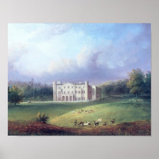 Poster Deux vues de Apley Priory (Devant)