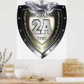 Poster Deuxième amendement (Cuisine)