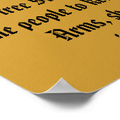 Poster Deuxième modification (Coin)