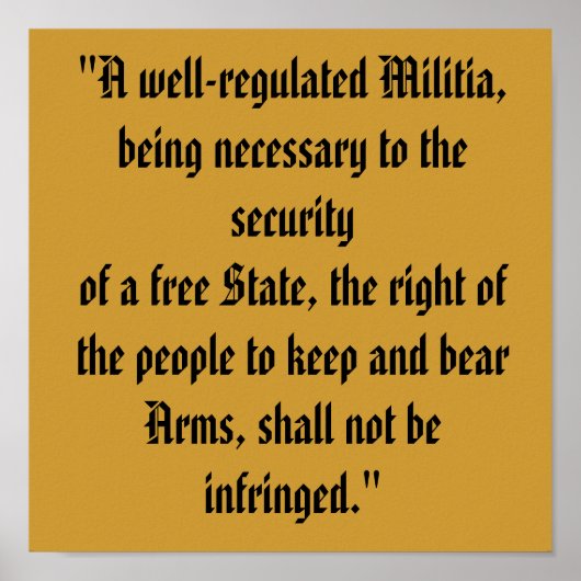 Poster Deuxième modification (Devant)