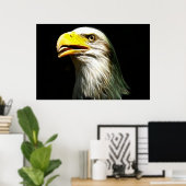 Poster d'éveil électrique de Bald Eagle (Bureau à domicile)