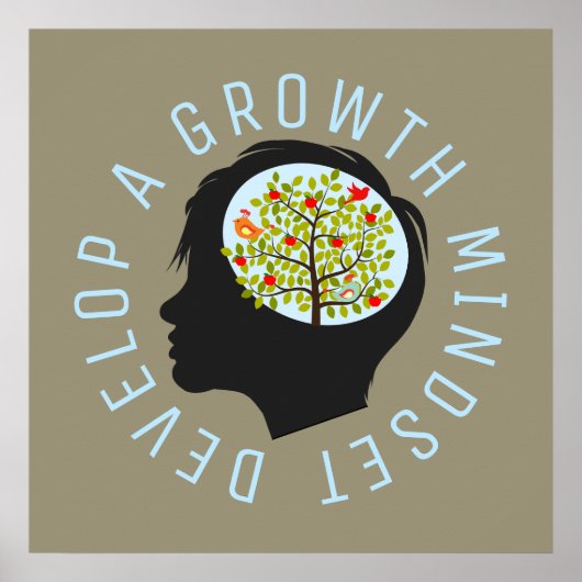 Poster Développer Un Esprit De Croissance Réforme De L'Éd (Devant)