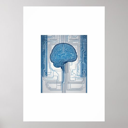 Poster Développeur Code Logique Géométrique Tee pour En (Devant)