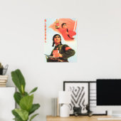 Poster Devenez Cette Armée Rouge ! Révolution culturelle  (Bureau à domicile)