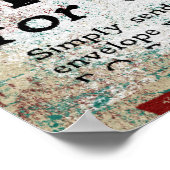 Poster Devenez Responsable De Projet - Drôle Annonce Vint (Coin)