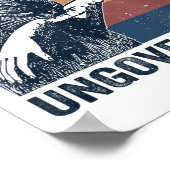 Poster Devenir ingouvernable - Black Cat Mâle de morsure (Coin)