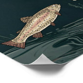 Poster Devenir une Sirène. Embrassé par le roi des poisso (Coin)