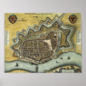 Poster Deventer - 1652 (Devant)