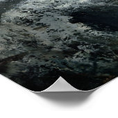 Poster Déverse à Etretat (Coin)