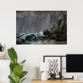 Poster Déverse à Etretat (Bureau à domicile)