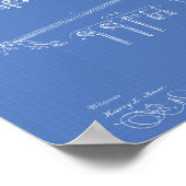 Poster Device Teaching Music 1893 Patent Art Blueprint (Coin)