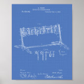 Poster Device Teaching Music 1893 Patent Art Blueprint (Devant)
