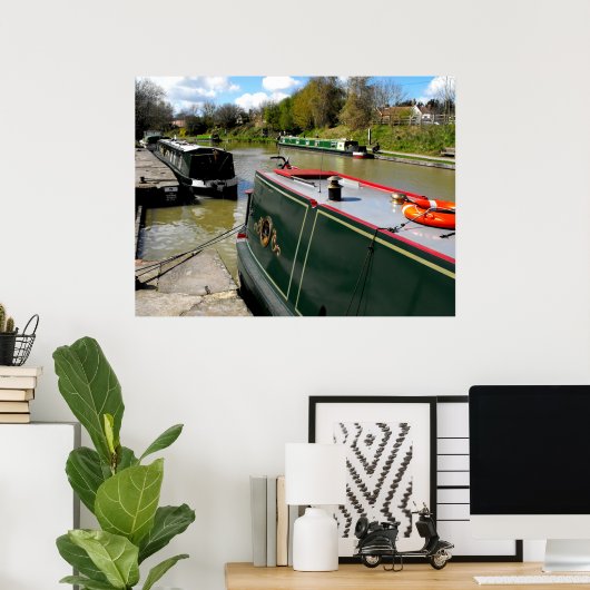 Poster Dévie le canal (Bureau à domicile)