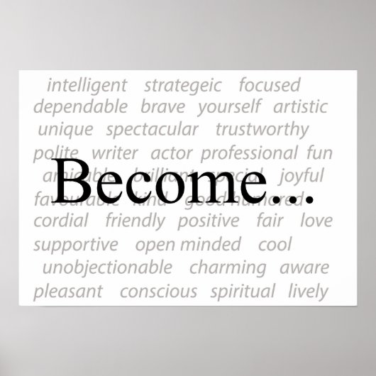 Poster Deviens... (Devant)