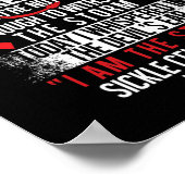 Poster Devil2- Anémie de la faucille Soutien de sensibili (Coin)