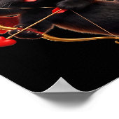 Poster Devil Cupid Cat Art Cute Angel Demon Cat Funny  (Coin)